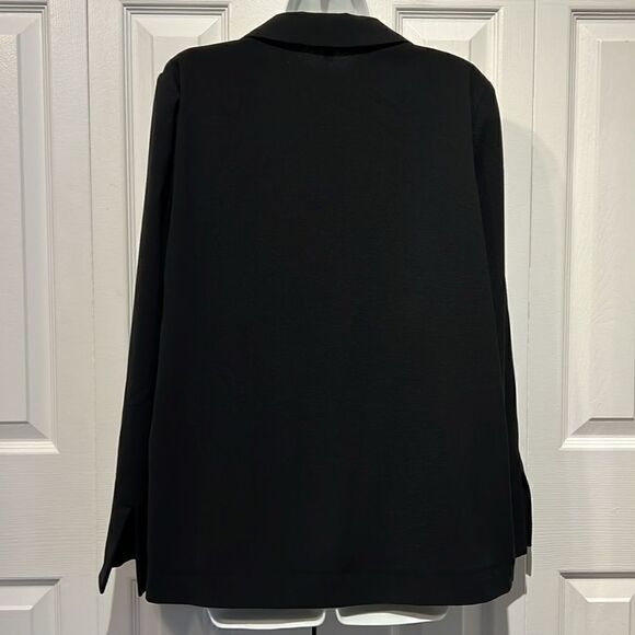 Topshop Black‎ Blazer Shacket Size 10 NWOT - Picture 7 of 12